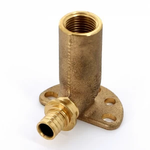 Водорозетка надвижная В латунная REHAU 16 x 1/2" h=70 мм бронза RAUTITAN RX