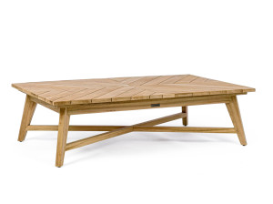 Прямоугольный садовый стол из тикового дерева