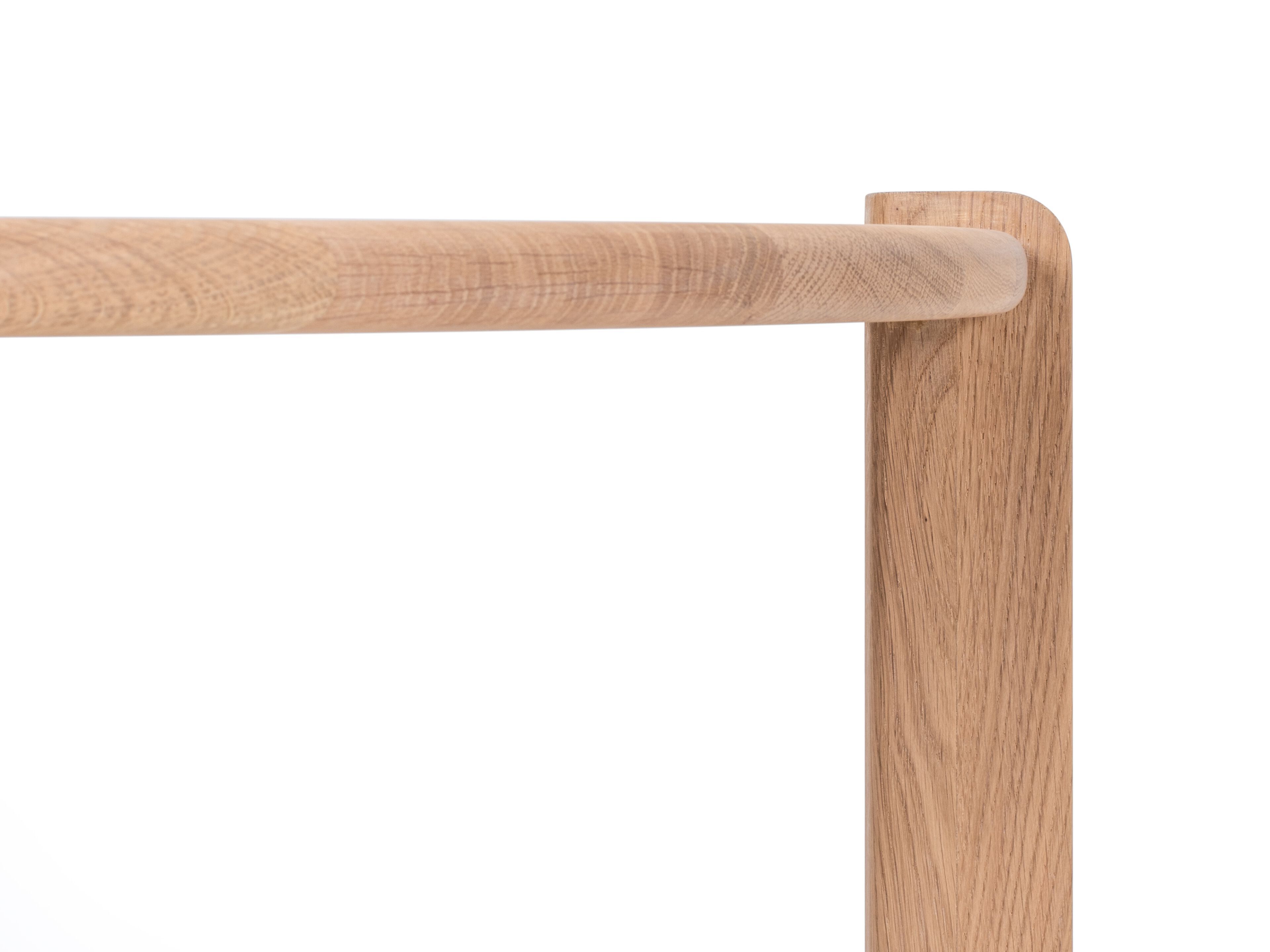 Круглый журнальный столик из дуба Gazzda KULIN ARCH-00066041 - Вид №1