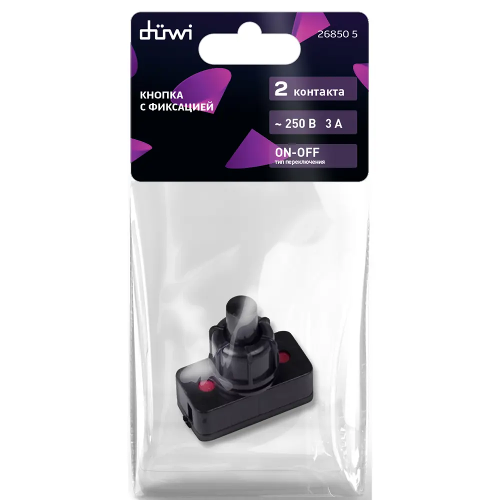 82631614 Выключатель-кнопка Duwi PBS-17A2 STLM-1115804 Santreyd  - Вид №1