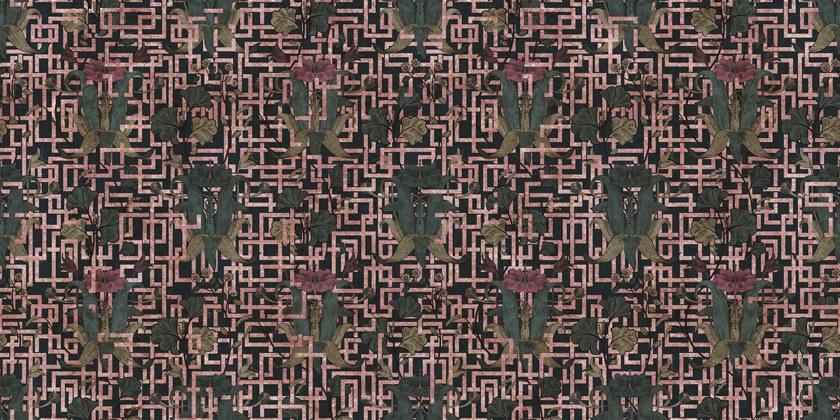 Inkiostro Bianco Геометрические обои сусального золота Goldenwall 2020 Inktgqd2001,2 - Вид №1