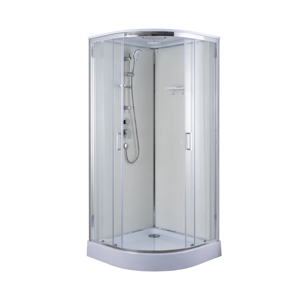 Душевая кабина Konsensa Borneo с крышей для компактной ванной 89367264 STLM-1578052