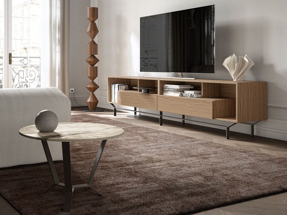 Деревянный низкий ТВ-шкаф Santalucia Mobili Homy ARCH-00110955 - Вид №2