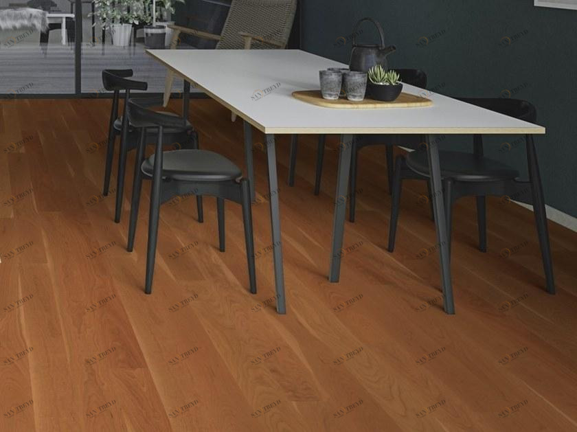 BOEN 3-х слойный вишневый паркет Plancia Kig83*pd