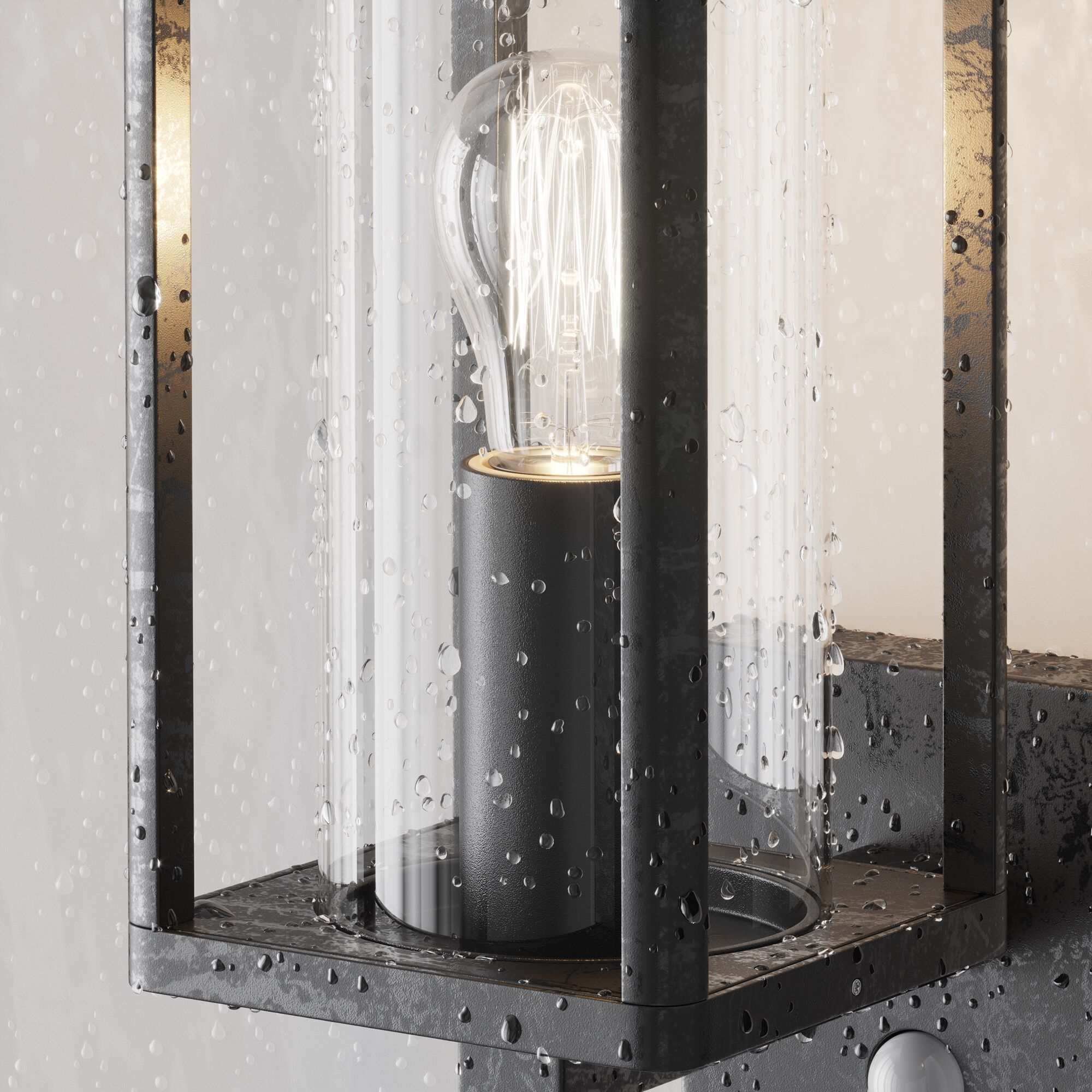 Алюминиевый и ПВХ открытый настенный светильник Maytoni Cell ARCH-00042047 - Вид №4