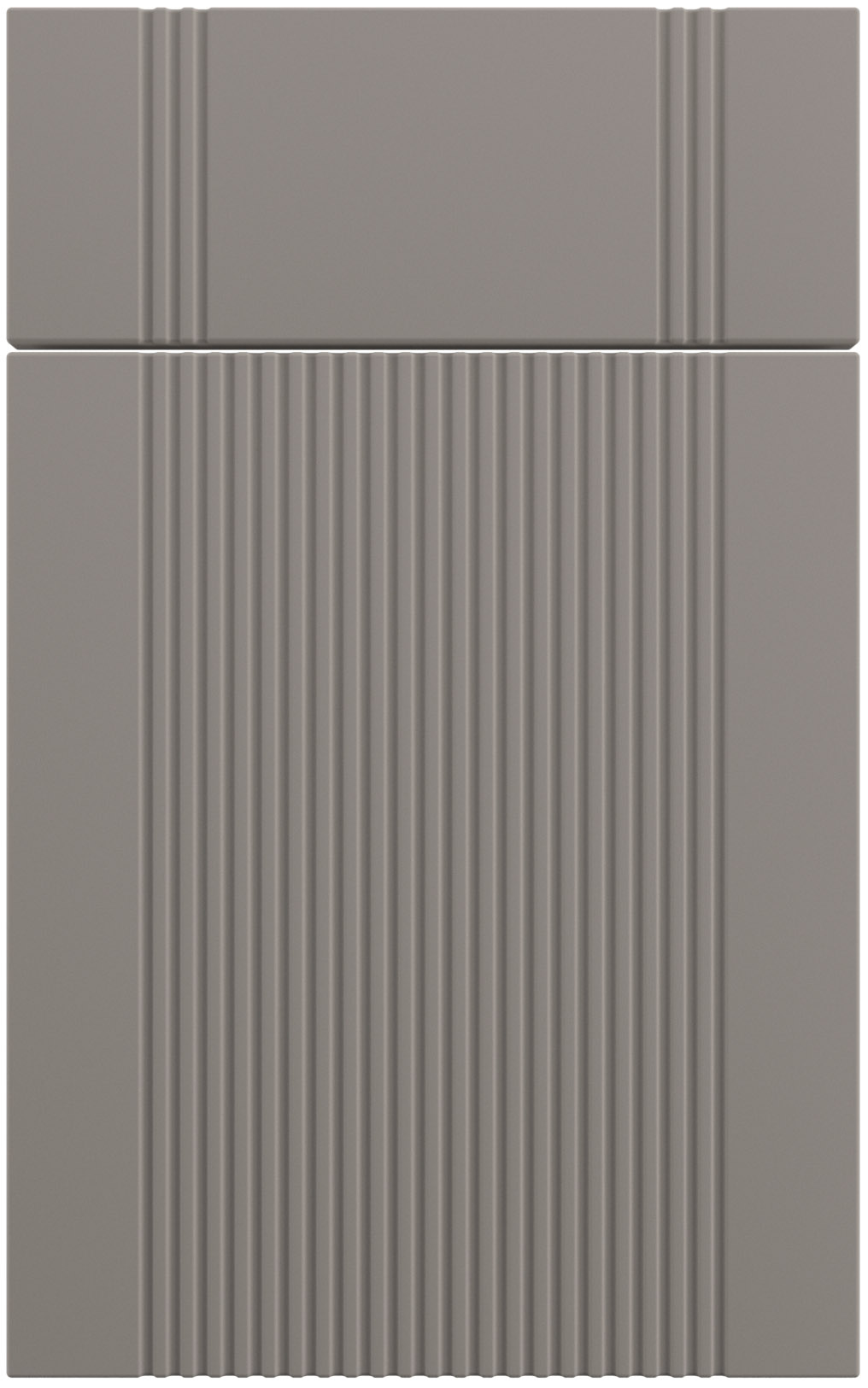 Фасады для кухни Модерн Фрезеровка «Риффель» Кварц софт №504 SIDAK SIST598-13322