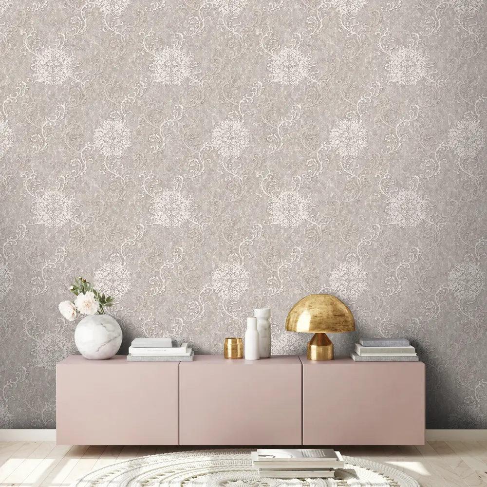 Обои флизелиновые Euro Decor Marco серые 1.06 м ED7115-11 88475978 STLM-2072930 - Вид №2