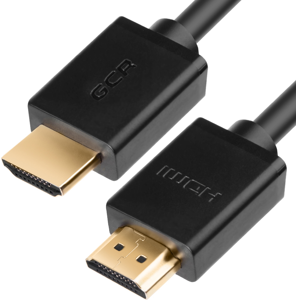 GCR-HM411-3.0m кабель 3.0m hdmi версия 2.0, hdr 4:2:2, ultra hd, 4k 60 fps 60hz/5k*30hz, 3d, audio, 18.0 гбит/с, 28/28 awg, od7.3mm, тройной экран, черный, Greenconnect Santreyd 