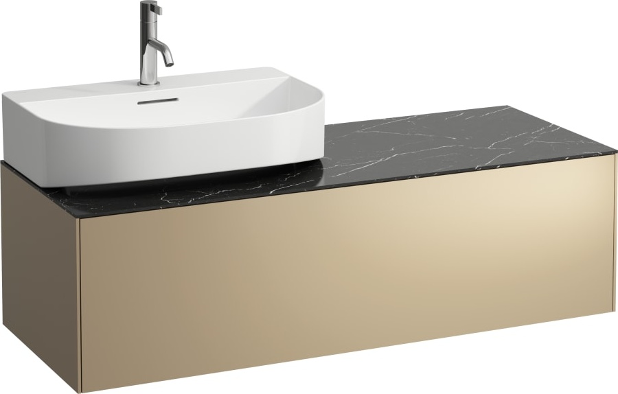 H4054520340411 Шкафчик, 1 ящик, совместим с мини-раковиной 816341, 816342, с отверстием слева/справа LAUFEN PRO - Вид №3