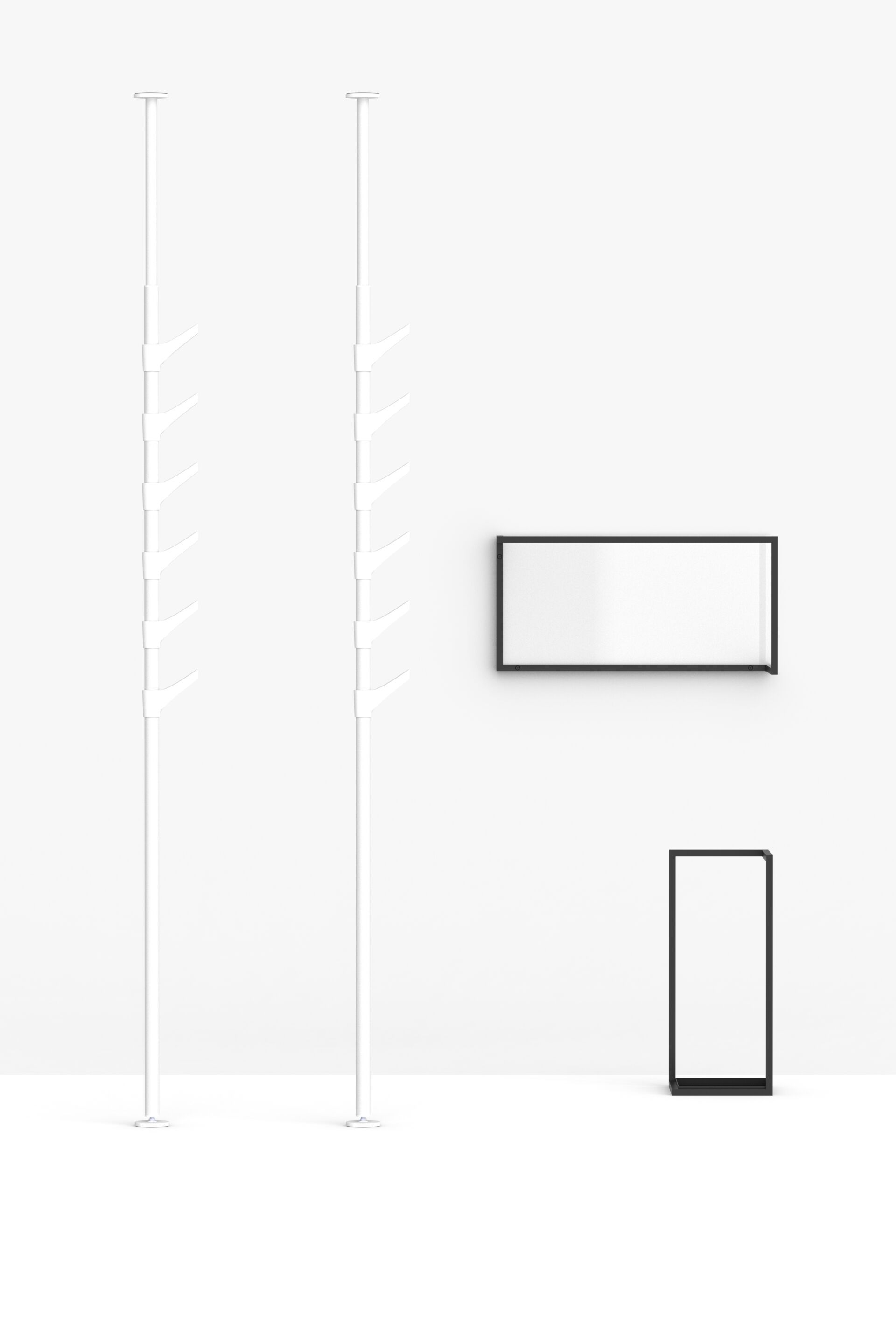 Стальная и пластиковая потолочная вешалка FUNCTIONALS слайд ARCH-00095586 - Вид №2