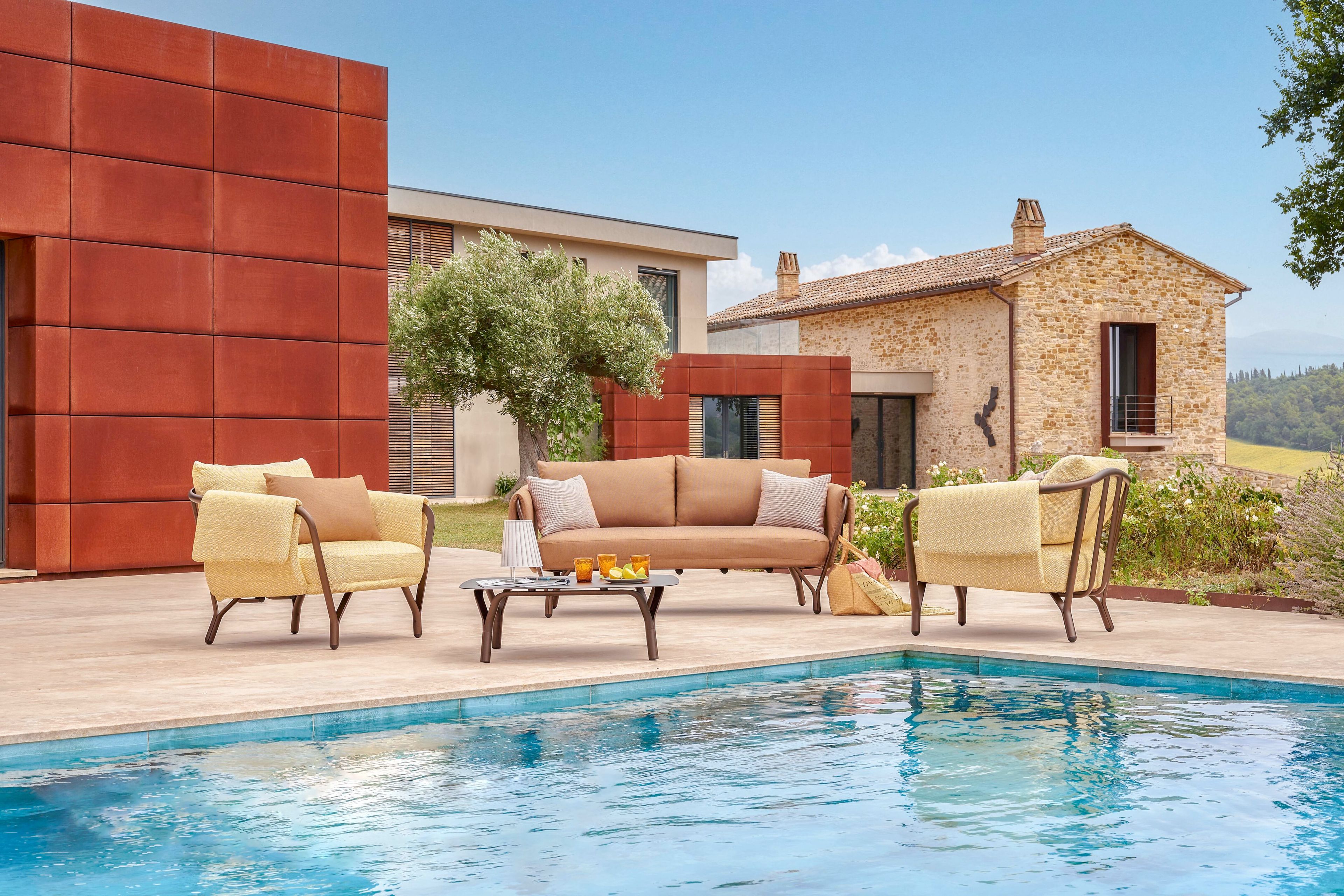 Алюминиевый квадратный садовый стол emu Angel ARCH-00039931 - Вид №5