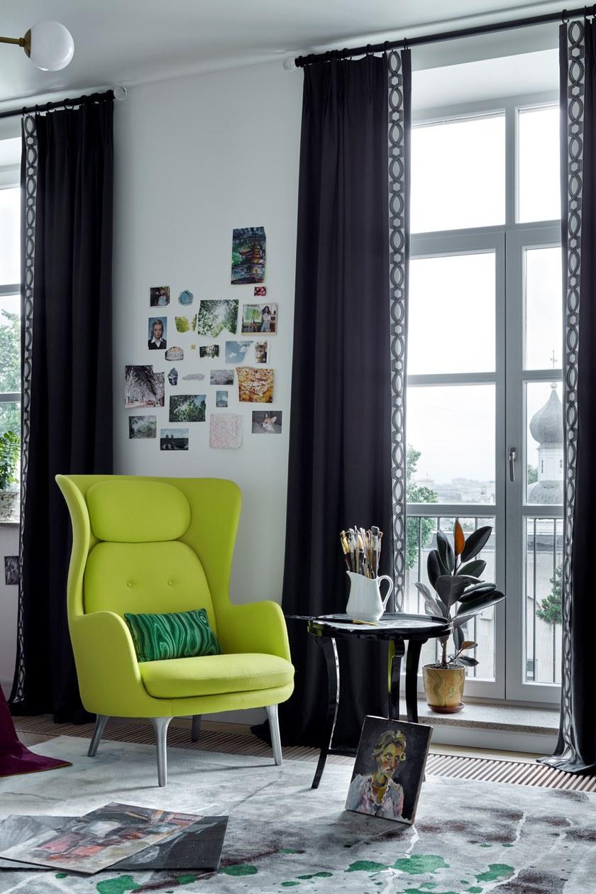 NOW Carpets Прямоугольный коврик из бамбукового шелка Anna muravina Mah-1  - Вид №3