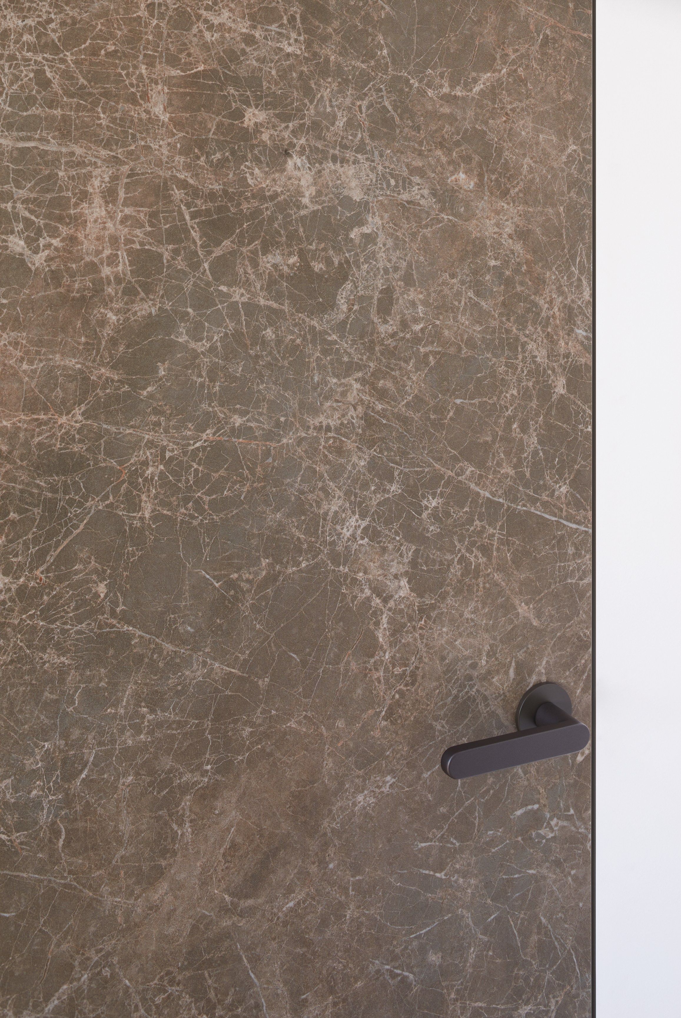 Распашная дверь из керамогранита с мраморным эффектом Glas Italia ARCH-00150523 - Вид №1