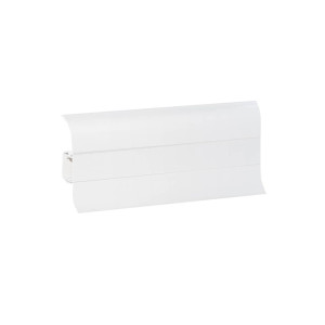 Напольный плинтус ПВХ Stella Comfort 62 Белый 289 (40)