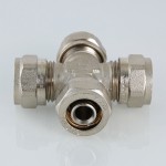 VTm.341.N.261626 Фитинг обжимной – крестовина Valtec 26 х 16 х 26 х 16 мм  - Вид №8