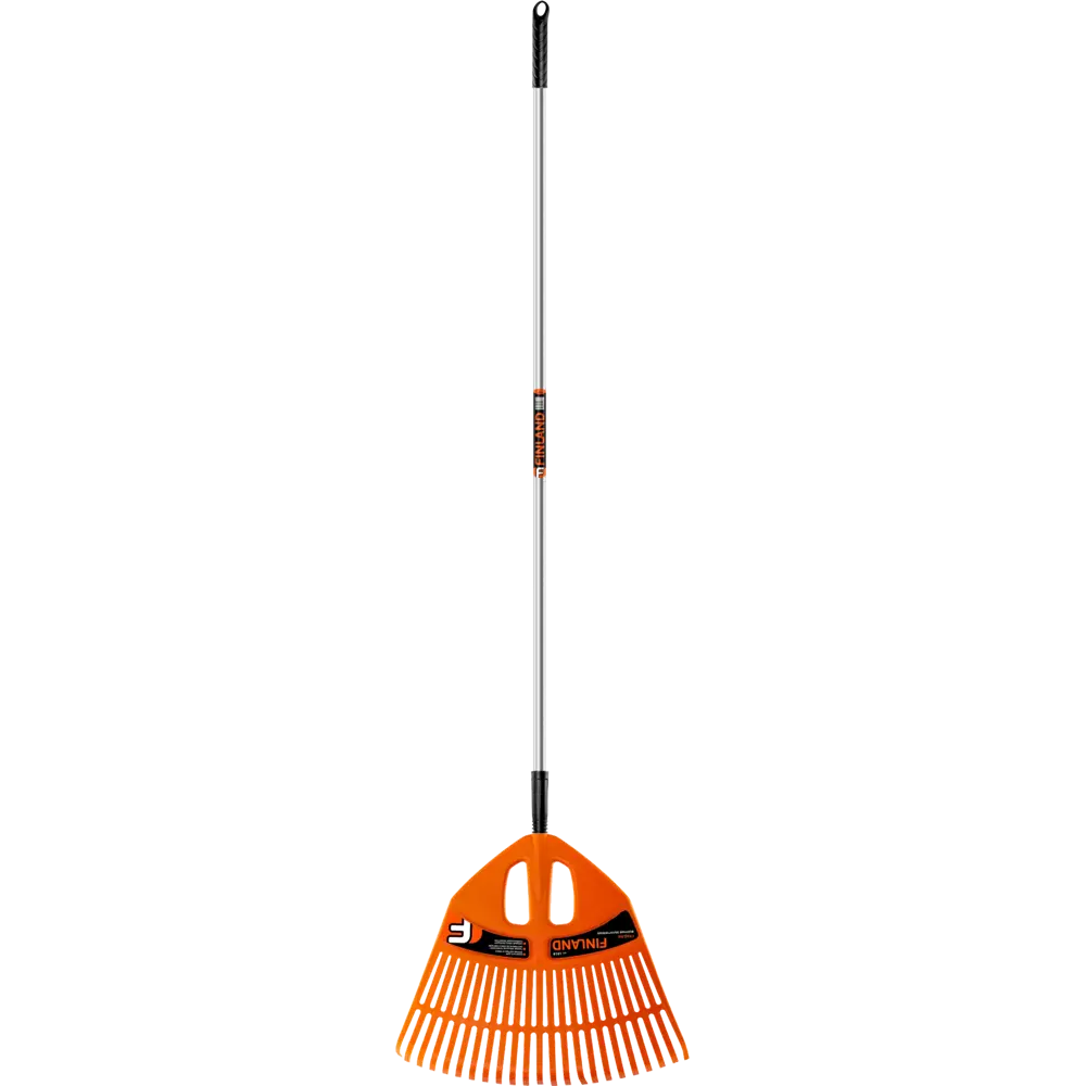 Грабли веерные Finland 1818, 23 зуба 197 см пластик с черенком STLM-2172711 - Вид №2