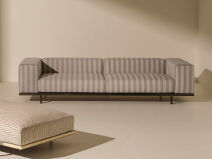 4-местный тканевый садовый диван