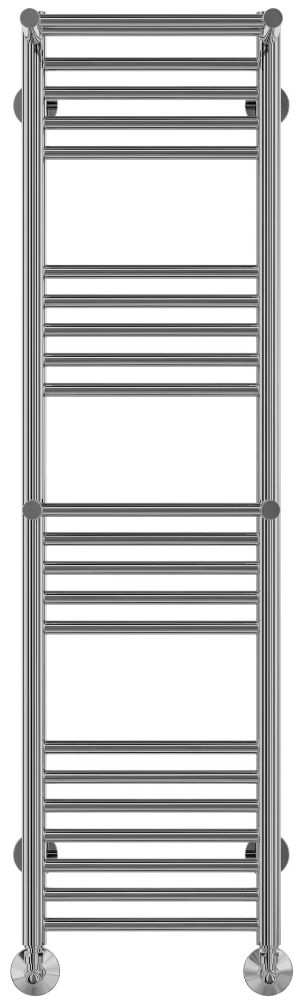 4660059582177 СТАНДАРТ Аврора c 2 полками П22 300х1200 (7+5+5+5) Полотенцесушитель TERMINUS Нержавеющая сталь - Вид №1