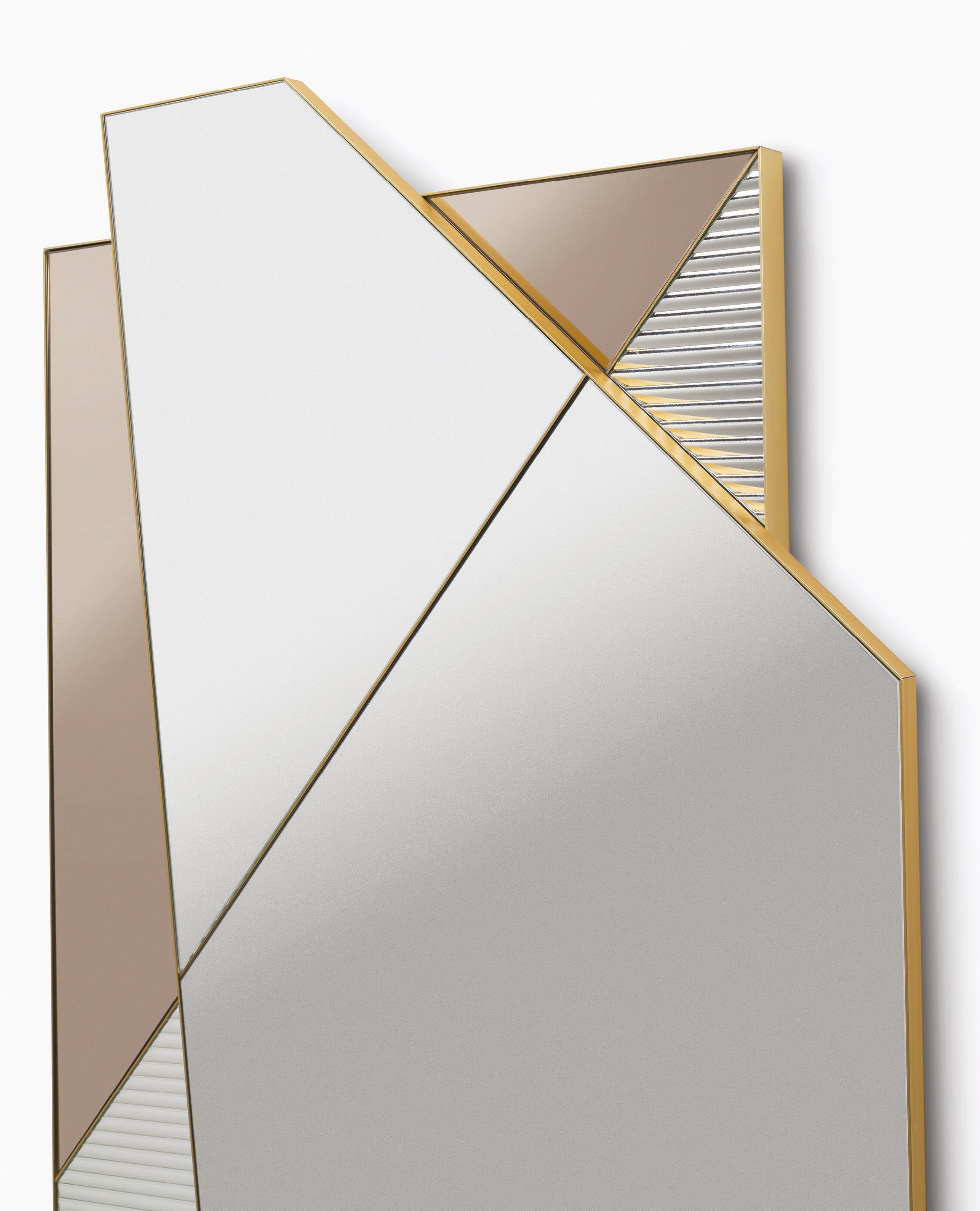 Алюминиевое зеркало с рамой стены Casamilano PANORAMA ARCH-00032862 - Вид №2