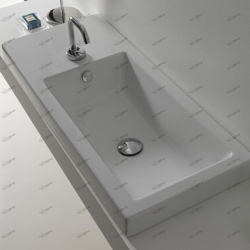 43511 Накладная раковина под столешницу  овальная Ceramica Hidra 