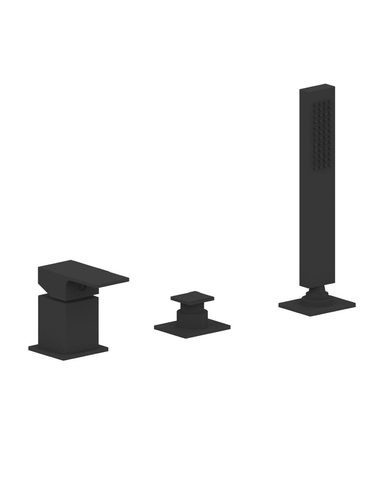 Однорычажный смеситель для ванны с ручным душем Rubinetterie Frattini Vita Due ARCH-00144336 - Вид №6