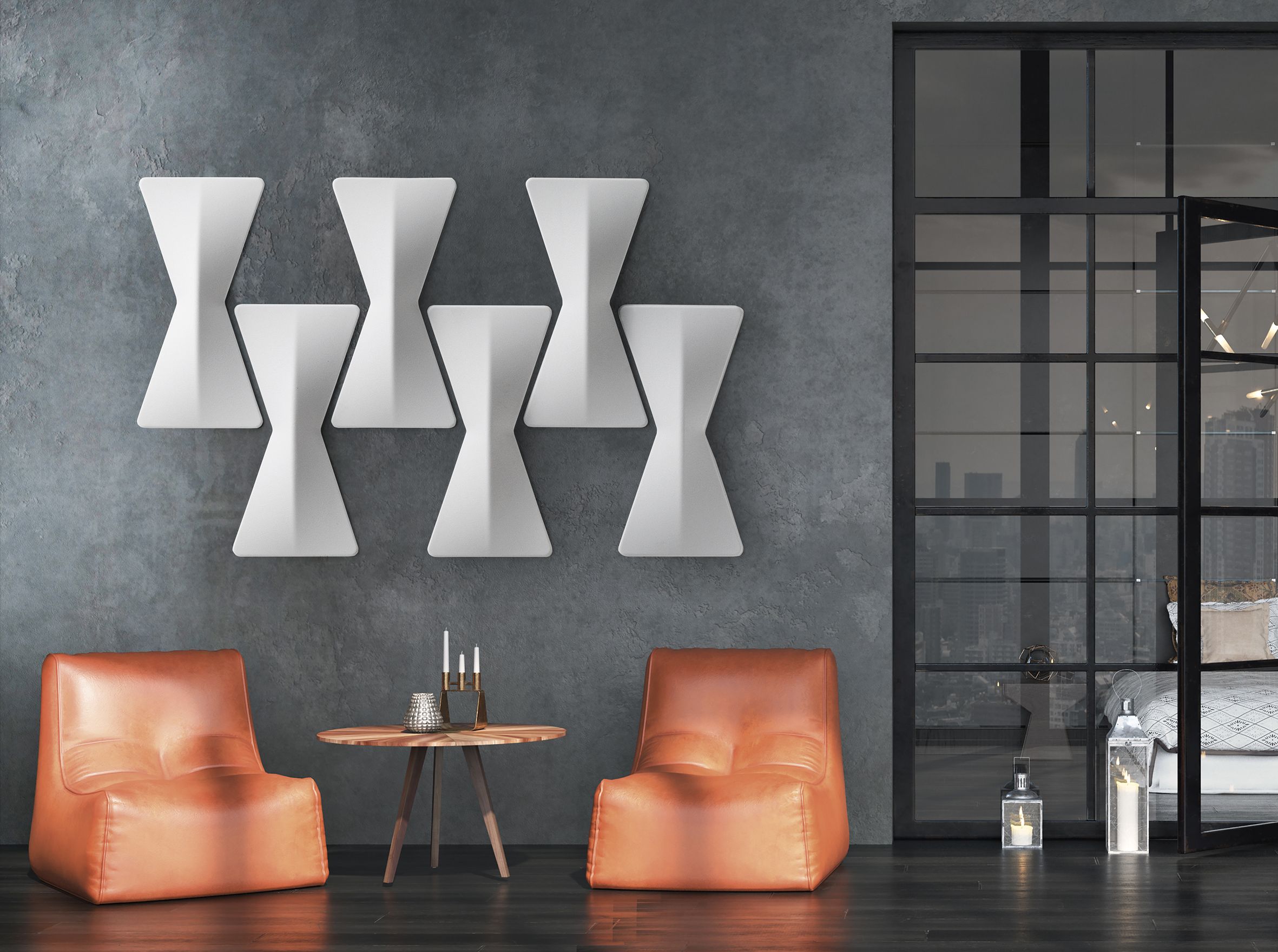 Акустическая панель в Trevira® CS Caimi Brevetti BOW ARCH-00044616 - Вид №1