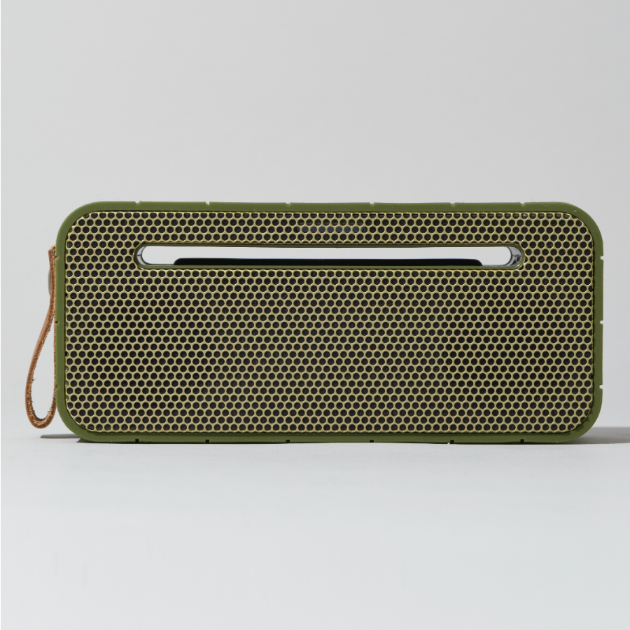 Колонка беспроводная с ремешком aMOVE хаки KREAFUNK KFNG68 - Вид №5