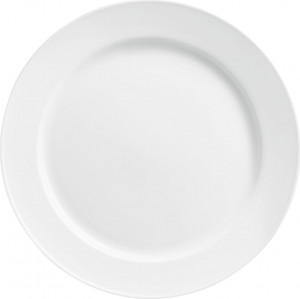 10642719 Furstenberg Тарелка обеденная Furstenberg "Вагенфельд" 27см (белая) Фарфор