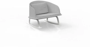 Talenti Кресло-качалка со съемным чехлом Cleo alu