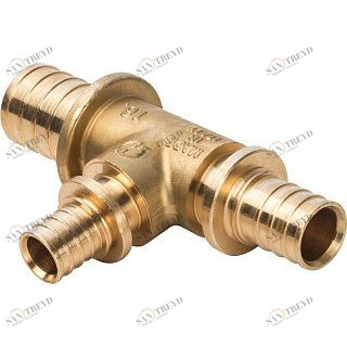 Тройник переходной 32x20x25 аксиальный для труб из сшитого полиэтилена STOUT SFA0014322025