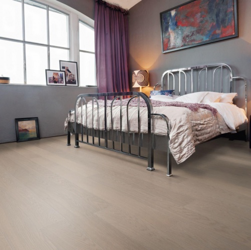 Паркетная доска Haro 4000 Series Top connect Каменно-серый Маркант Дуб Рустик (Гладкая) 2200х180 мм 1400200123 - Вид №4