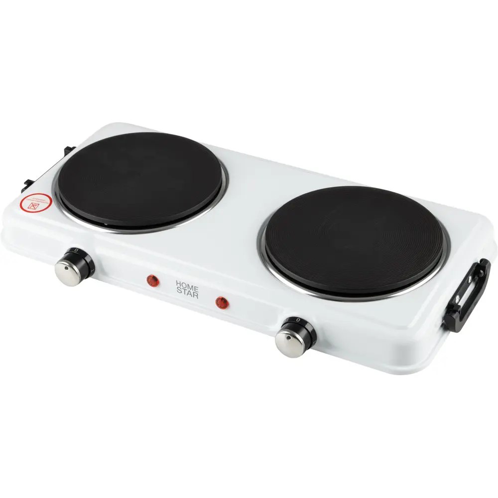 Электрическая настольная плита HomeStar HS-1110 44.9 см 2 конфорки цвет белый 87964040 STLM-2182859 Santreyd 