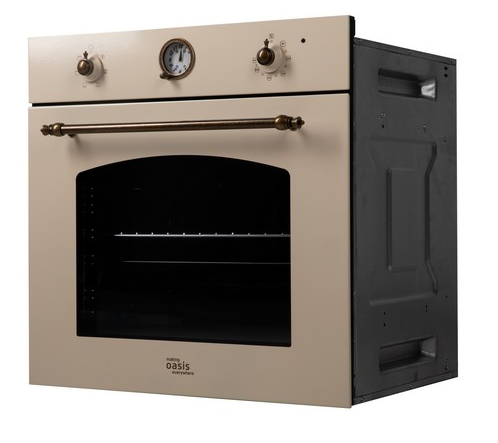 5355968 Электрический духовой шкаф Oasis D-MER(V) бежевый STDN-0101684 - Вид №1