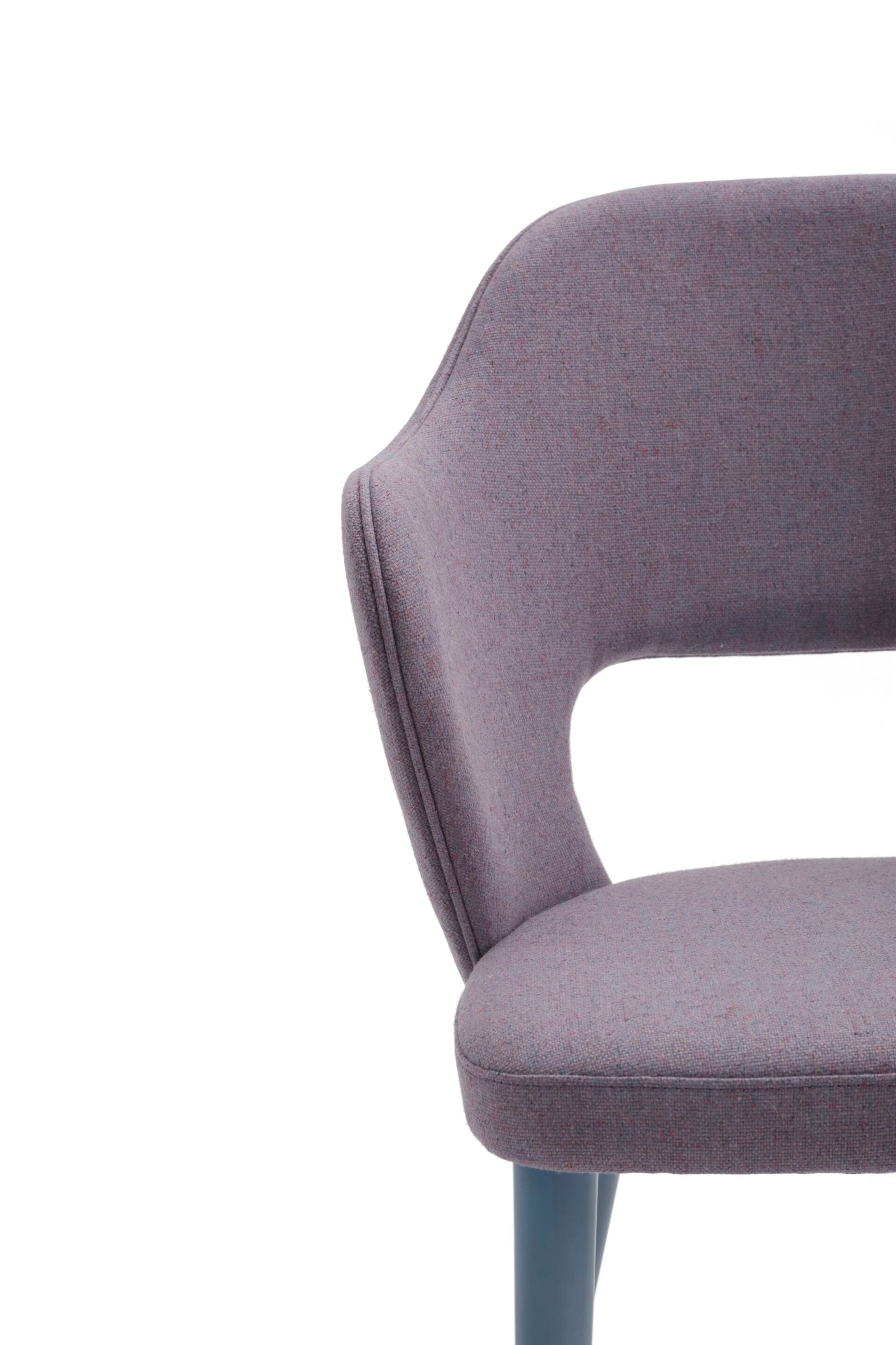 Мягкий тканевый стул с подлокотниками Origins 1971 Quinn ARCH-00130523 - Вид №1