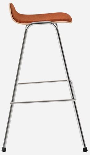 Hem Барный стул из стали и дерева с подставкой для ног Touchwood sun-id-1499723 - Вид №2
