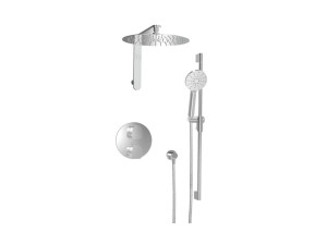 Встраиваемый термостатический набор для душа с душем