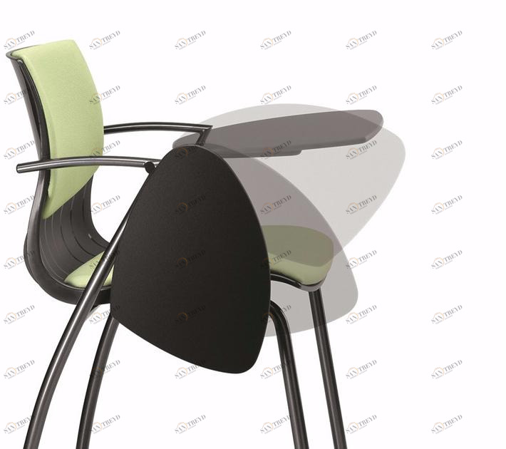 TALIN Стул для конференций из ткани с подлокотниками с клапаном Webby sun-id-1440882