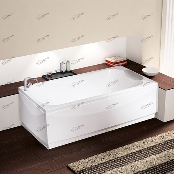 Ванна Standard Novellini CALYPSO с набортным смесителем и боковыми панелями CAL218080DA2