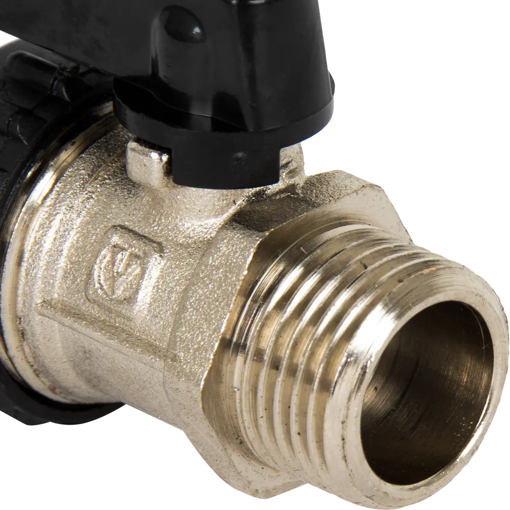 Клапан сливной Valtec 1/2" никелированная латунь, внутренняя-наружная резьба VT.430.N.04 STLM-2060617 - Вид №3