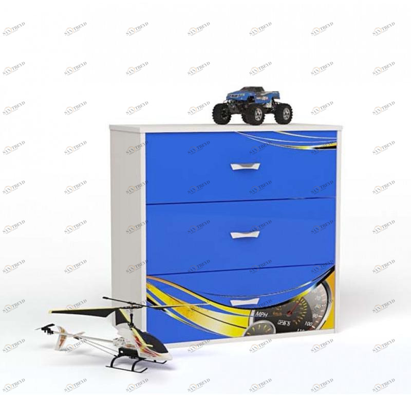 Комод ABC-KING Champion синий 4631147956903