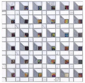 Lithos Mosaico Italia Мозаика из мрамора и стекла Acquaforte