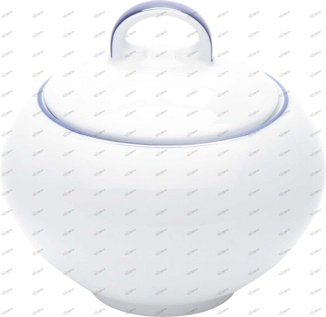 052001A72045C Aronda zuckerdose 0,25 л синяя линия Kahla-porzellan 