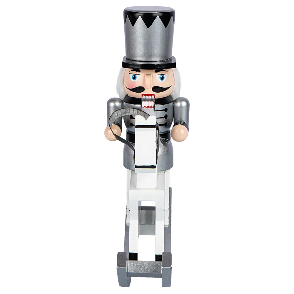 89368996 Декоративная фигура Щелкунчик на коне 30x24.5 см STLM-1496384 Santreyd Christmas - Вид №2