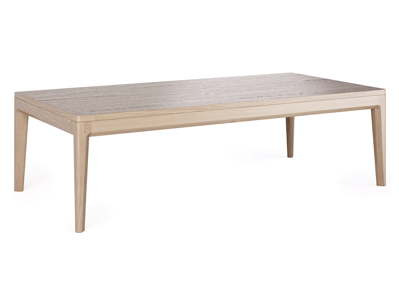 Журнальный столик прямоугольный осветленный дуб 120 см Case №4 THE IDEA  210104 Бежевый  - Вид №1