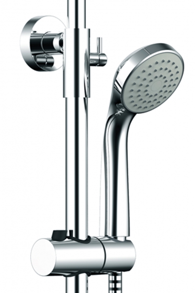 Душевая колонна со смесителем для ванны c поворотным изливом OPAL R OPAL F6125183CP-A2-RUS bravat - Вид №2