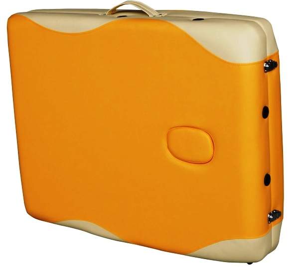 TS2010_OB Массажный стол оранжевый NIRVANA ELEGANT PREMIUM DFC  - Вид №2