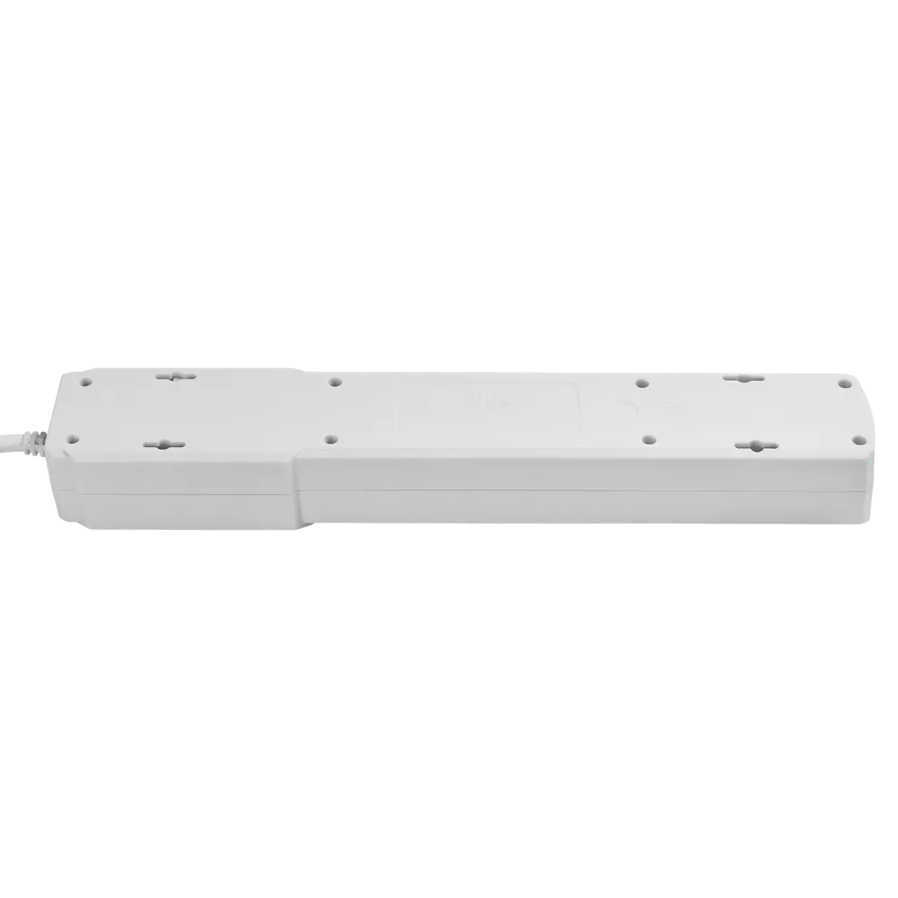 Удлинитель бытовой Skybeam 3x1.5 3 м 5 розеток с заземлением 3680 Вт с USB и выключателем цвет белый STLM-2112795 - Вид №3