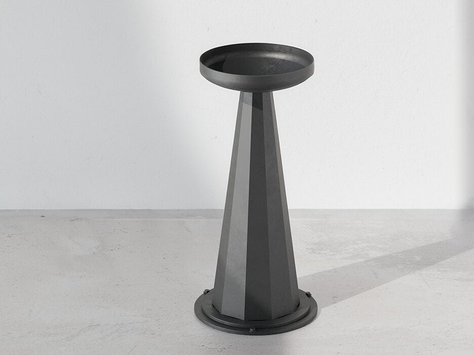 Металлическая пепельница для общественных мест DIMCAR ARCH-00092809 - Вид №1