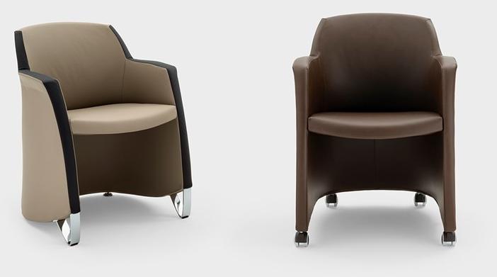 Viganò Кожаное кресло с подлокотниками Miss grace sun-id-1483239 - Вид №2