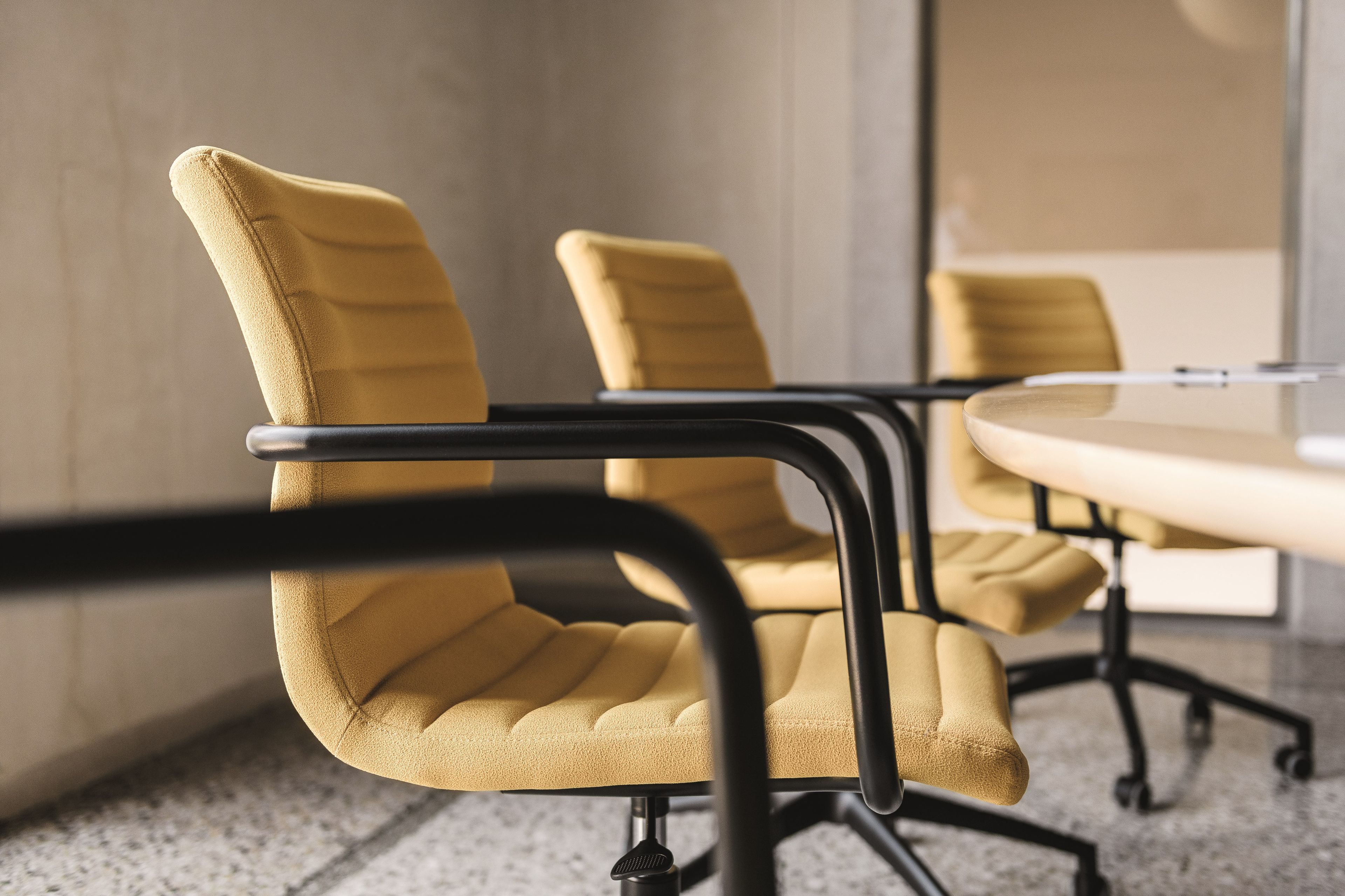 Ткань операционный офисный стул с колесами Midj STAR DPB ARCH-00122200 - Вид №2